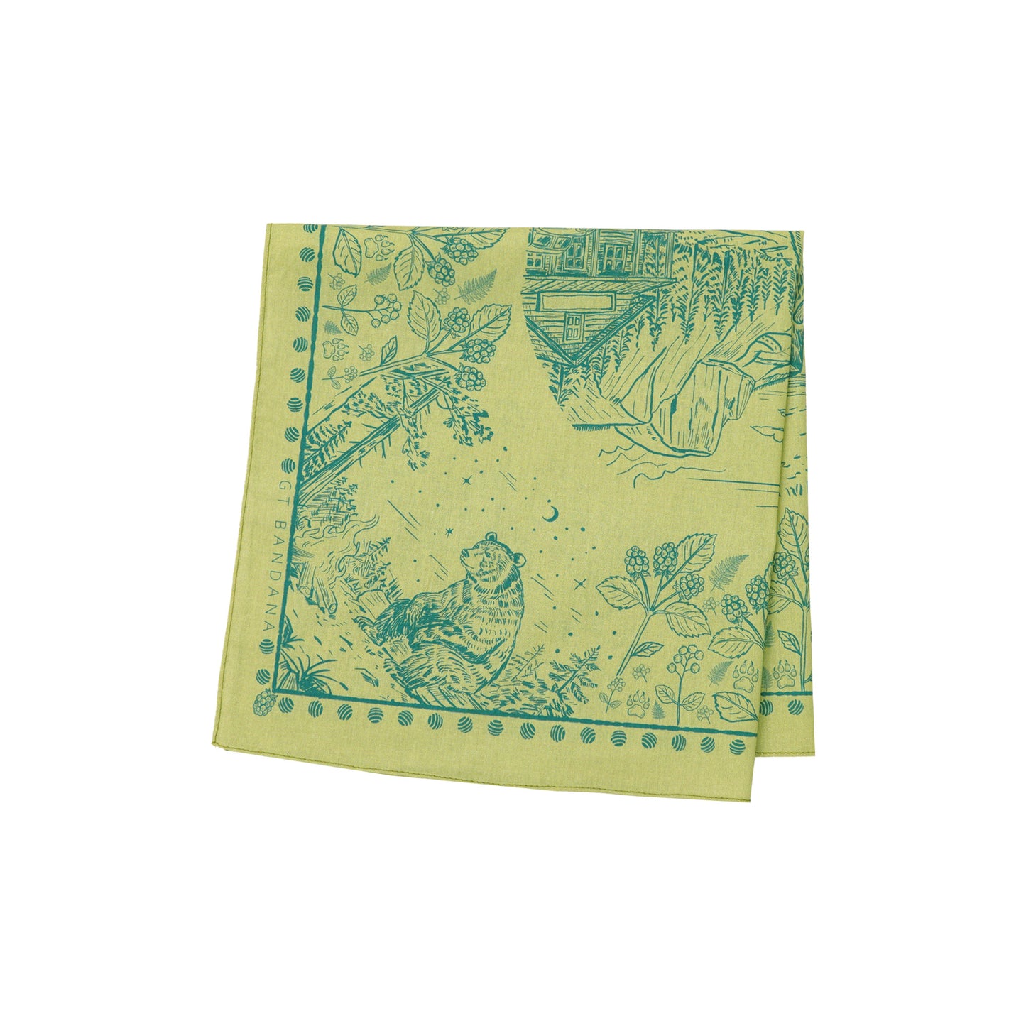 Brown Bear Bandana