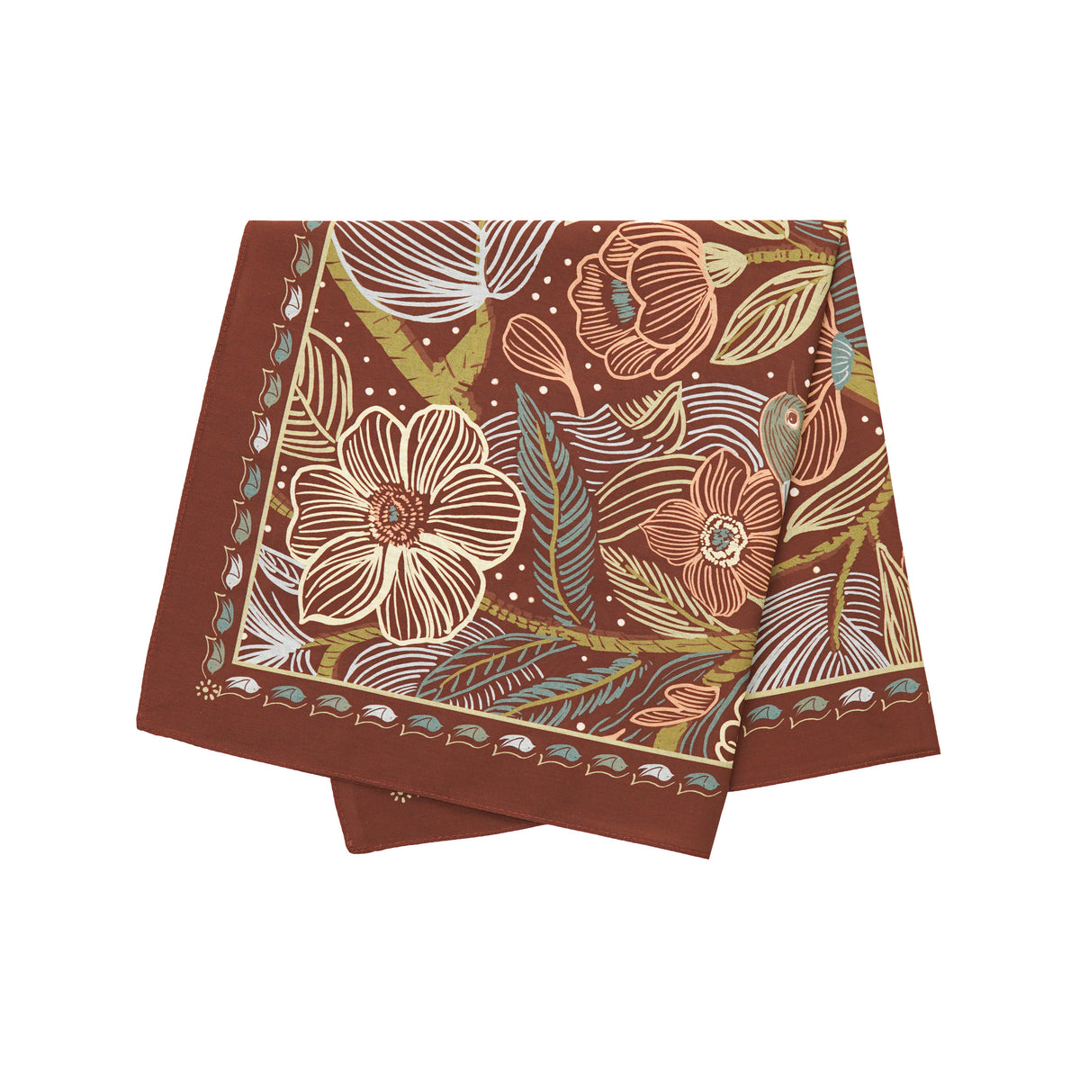 Flowers and Birds Bandana