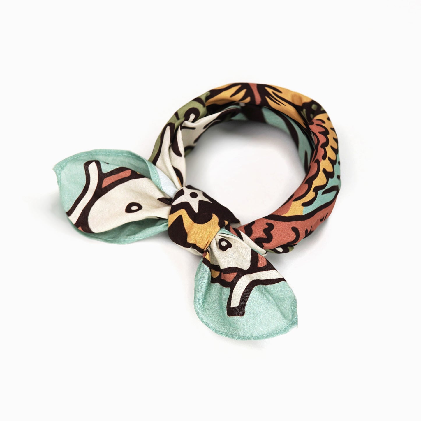 Tropical parrot Bandana