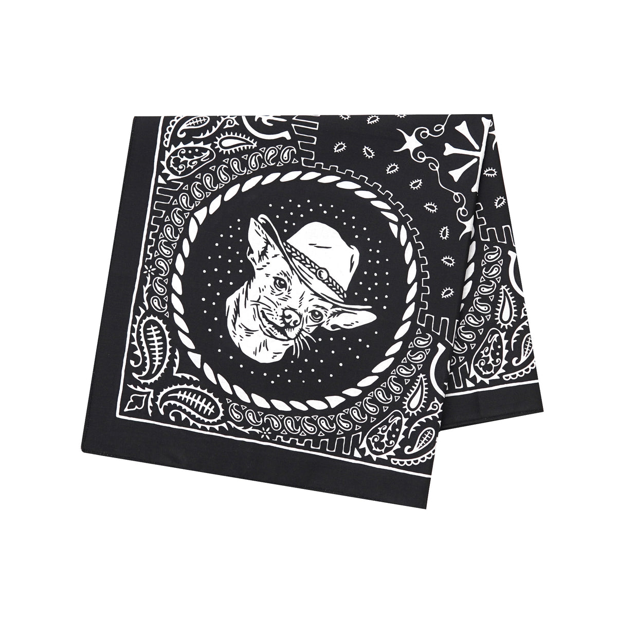 Four Dogs on the Ranch Bandana