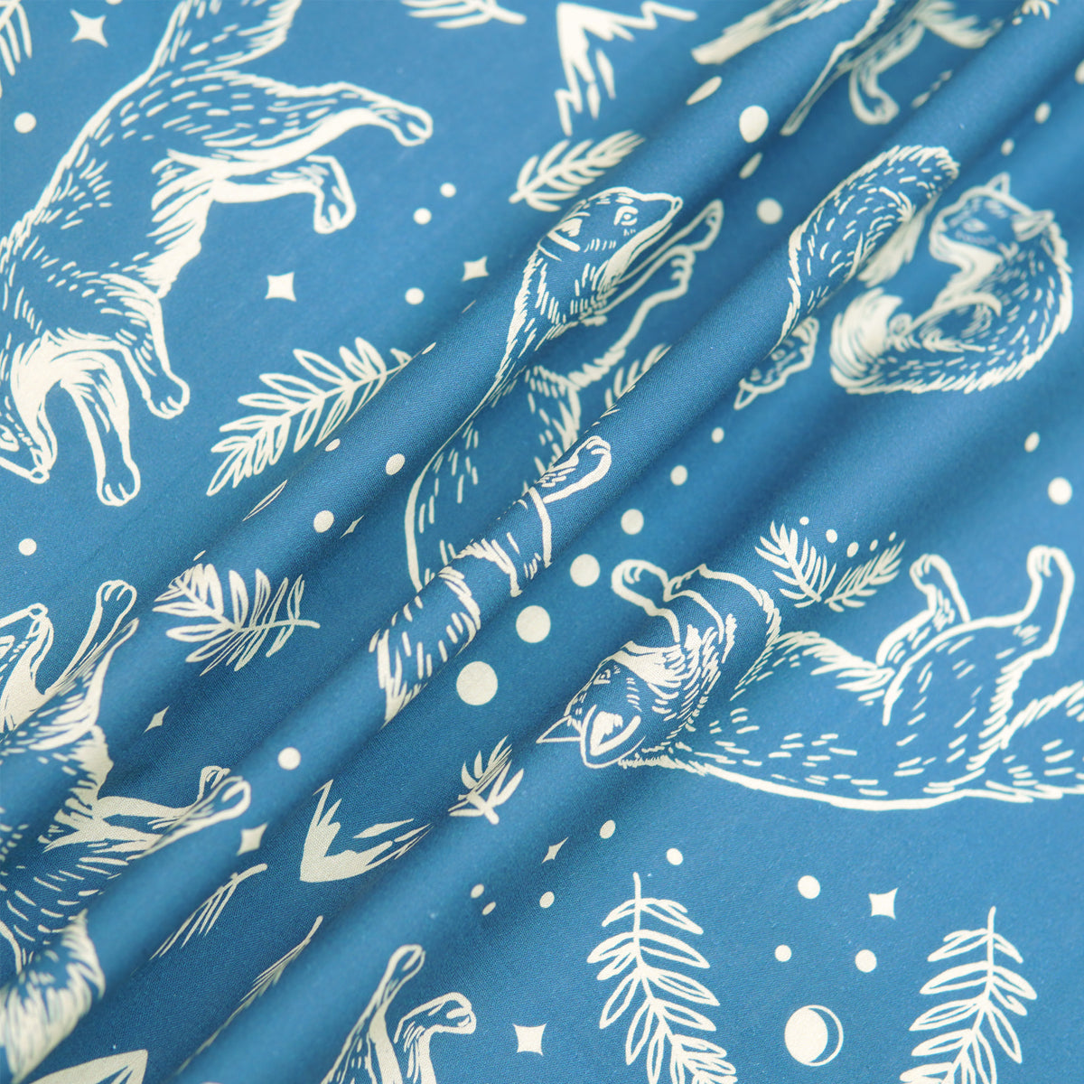 Blue Wild Spirit Fox