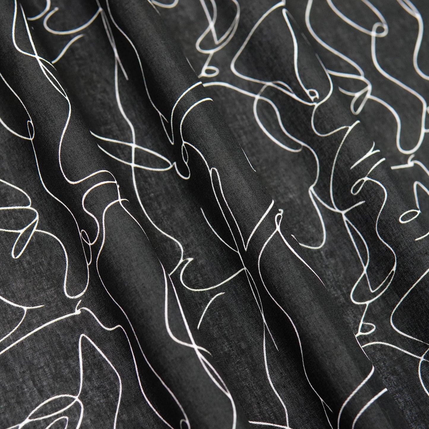 Line Print Bandana