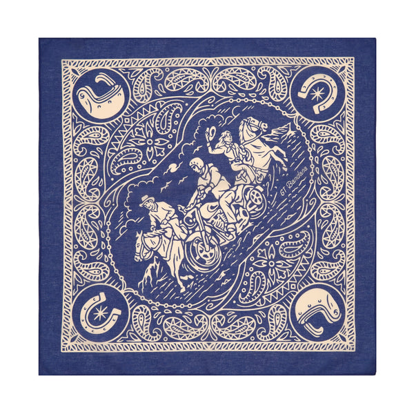 Cowboy Bandana Navy