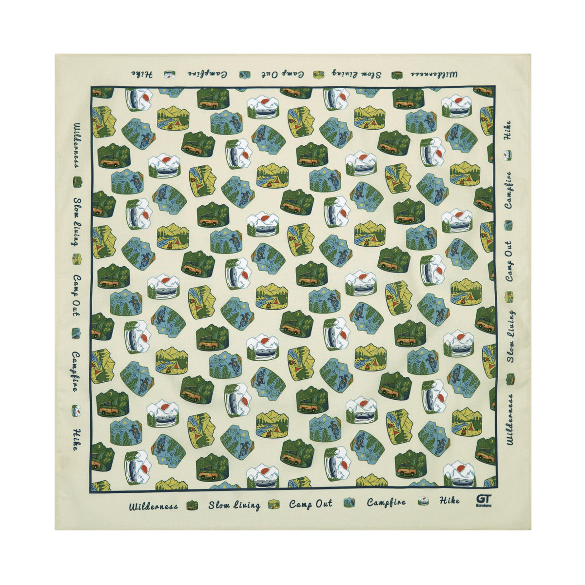 Tracing the Wilderness Bandana