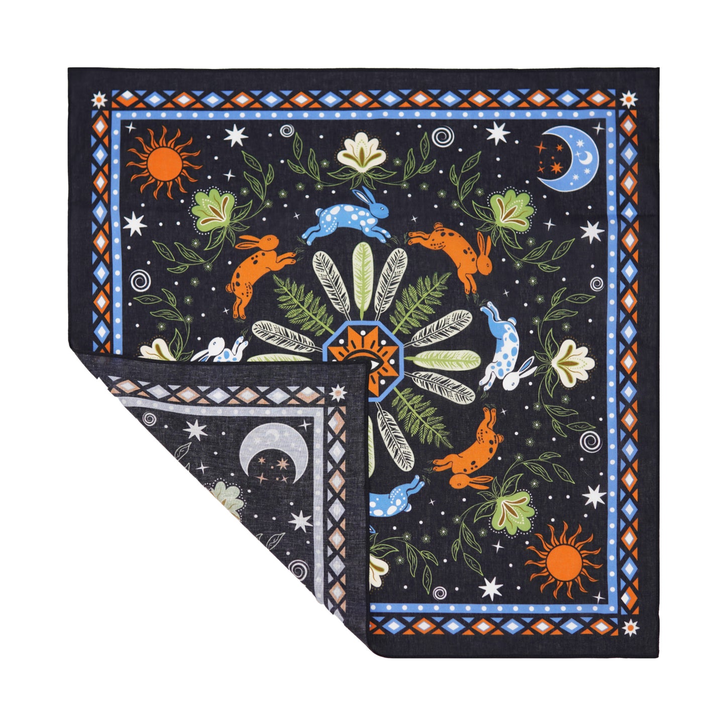 Forest Rabbit Bandana