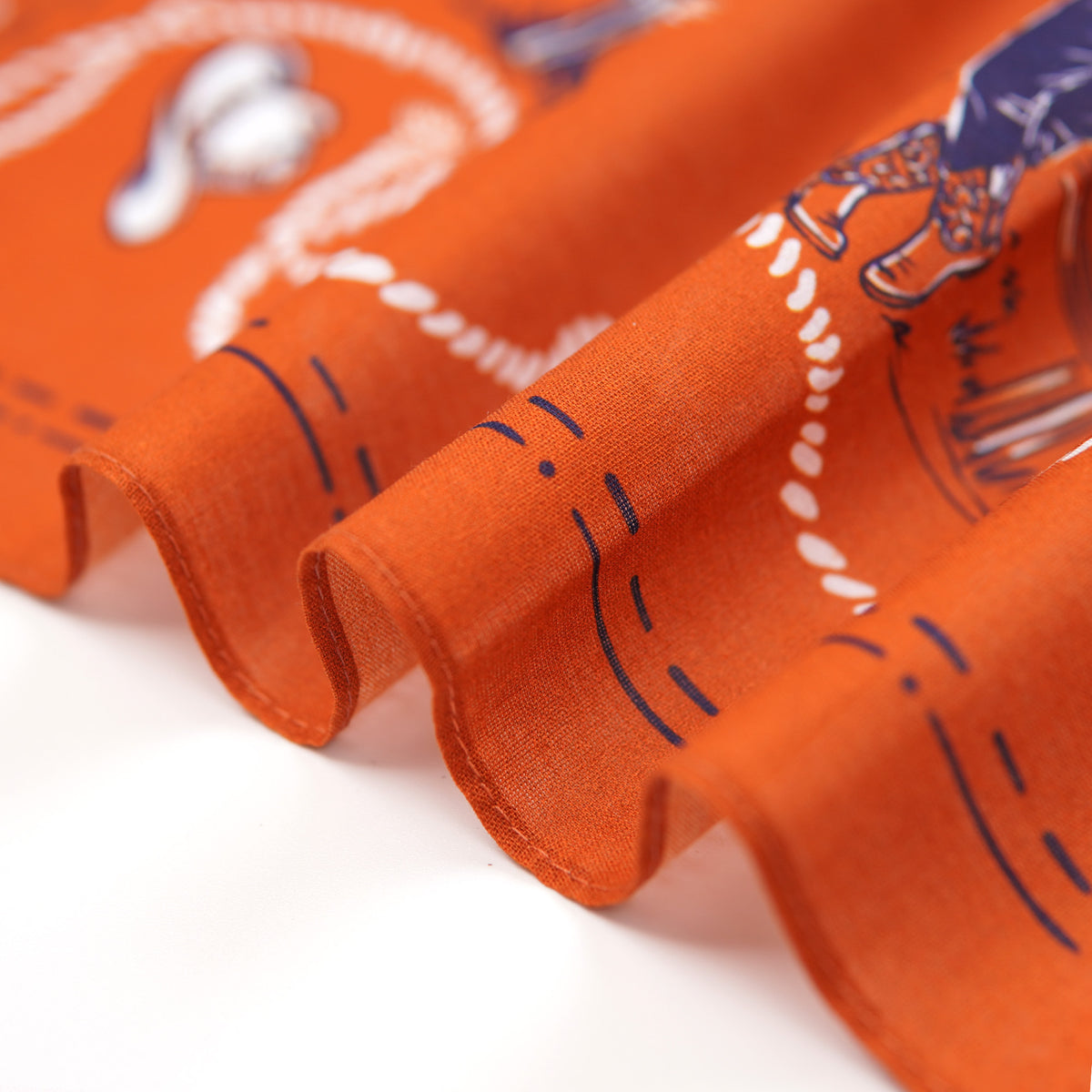 Orange Origin Pastoral Journey Bandana