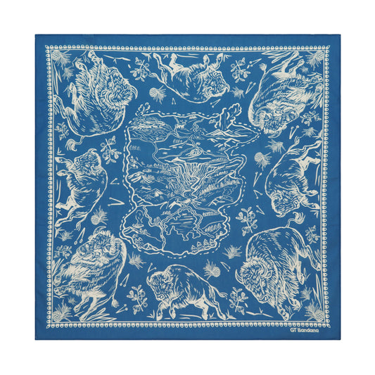 Animal Bison Bandana