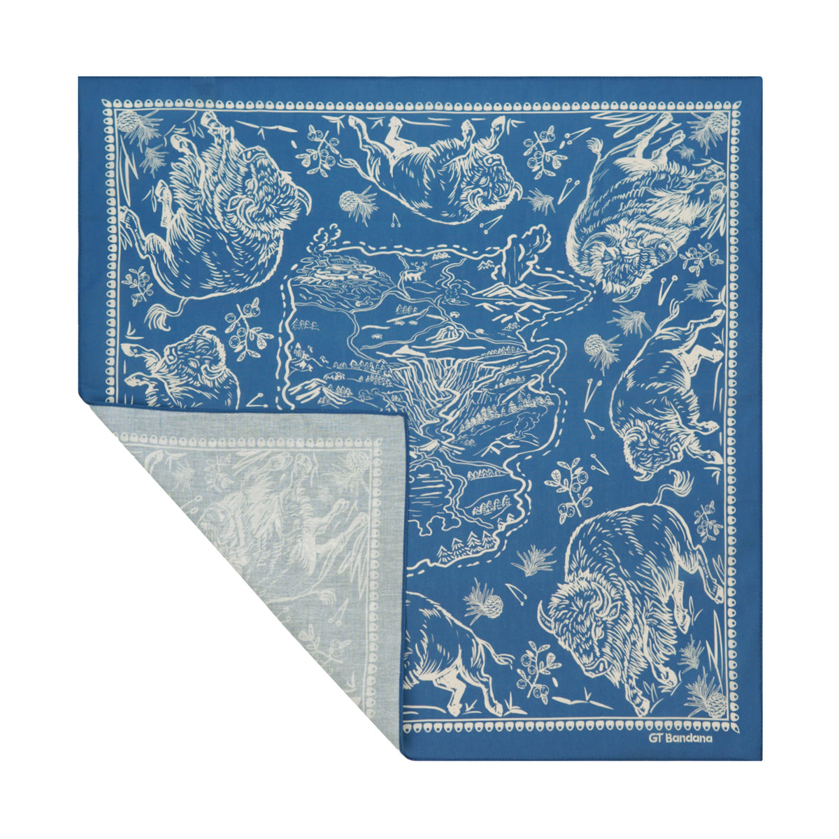 Animal Bison Bandana