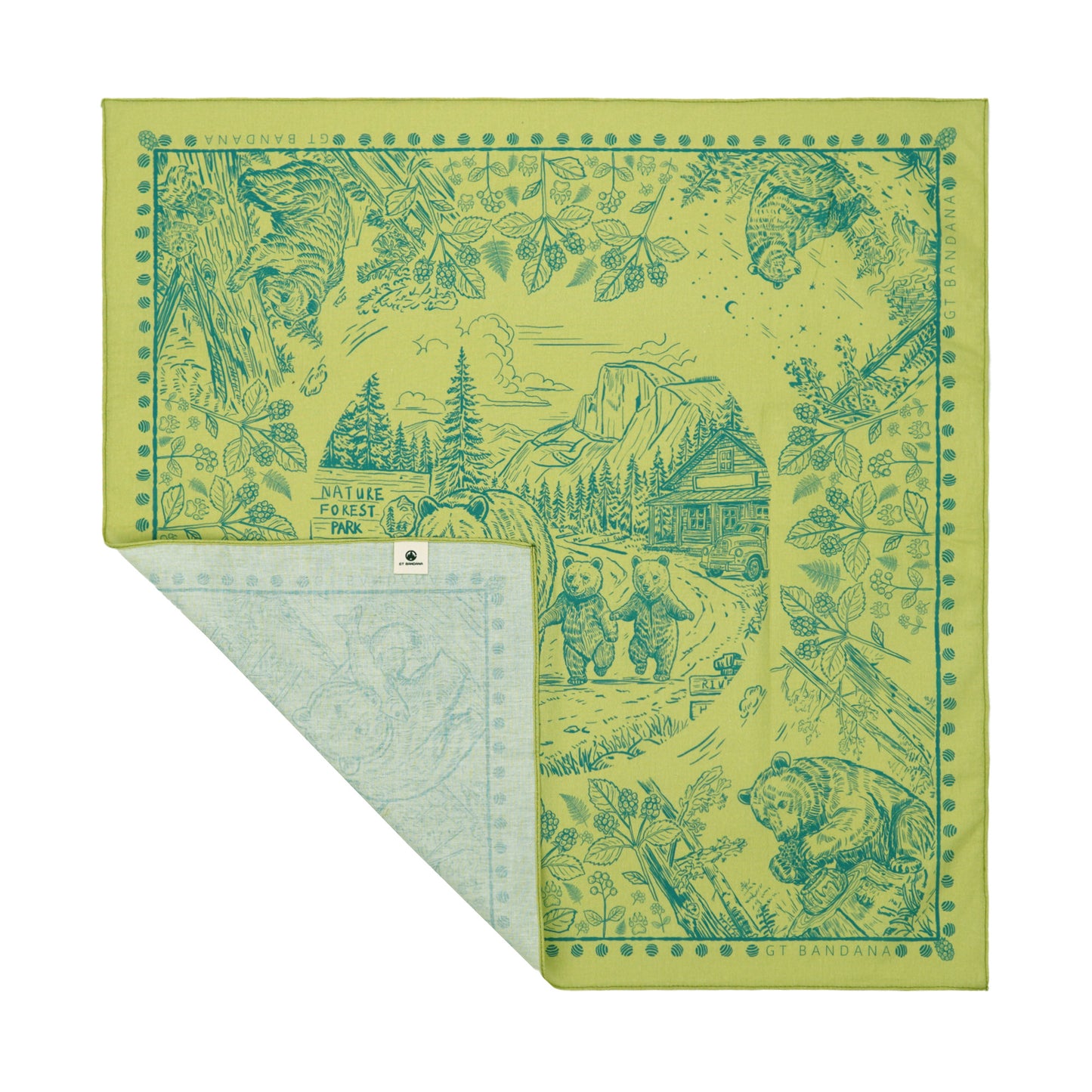 Brown Bear Bandana