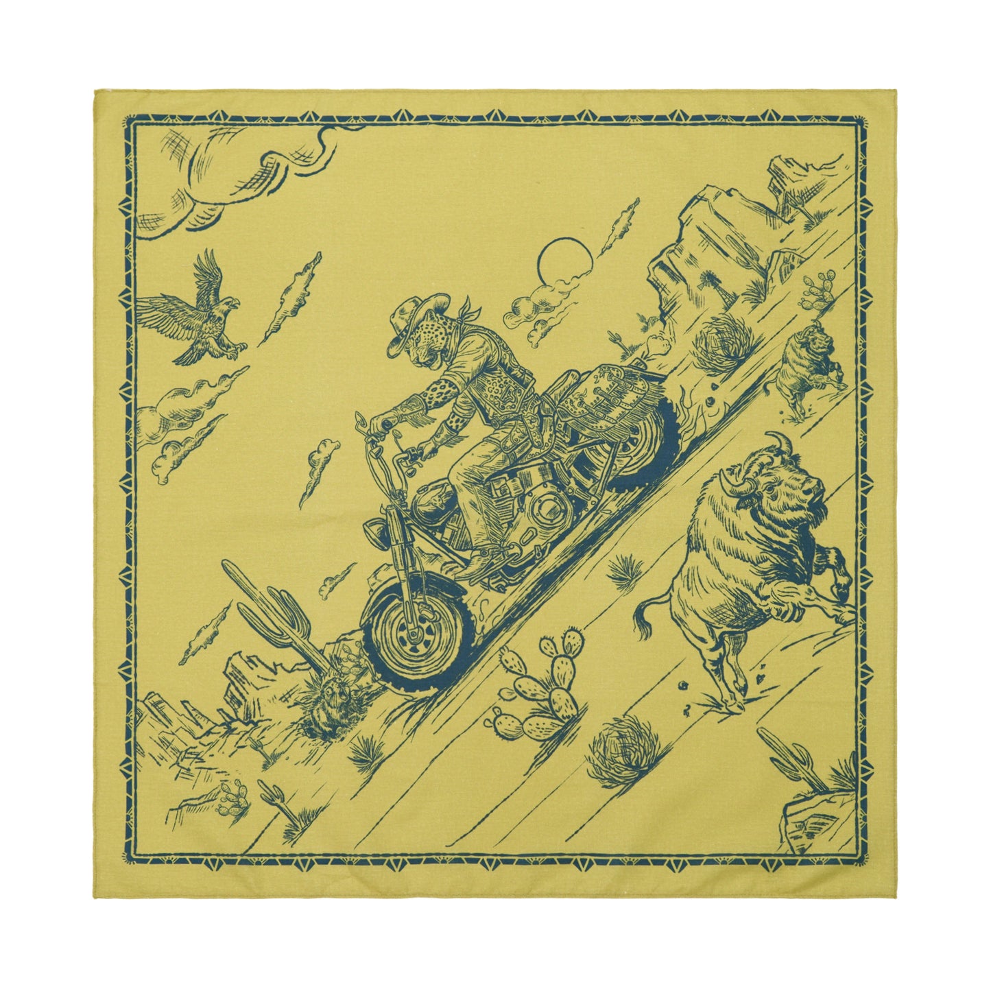 Western Leopard Bandana