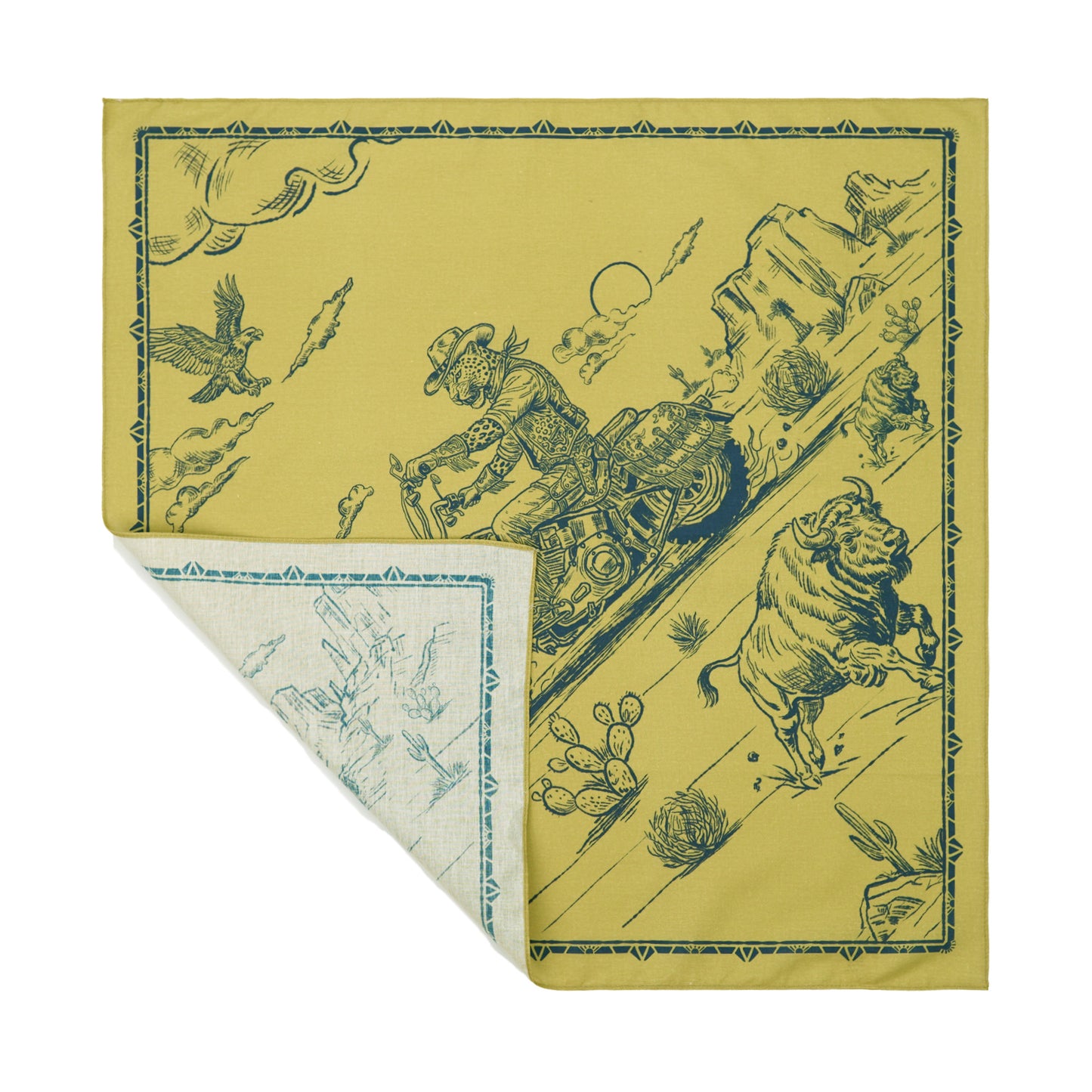 Western Leopard Bandana