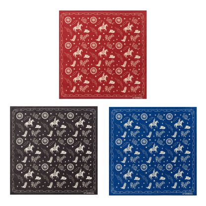 Cowboy Assorted Bandana Set (3-Pack)