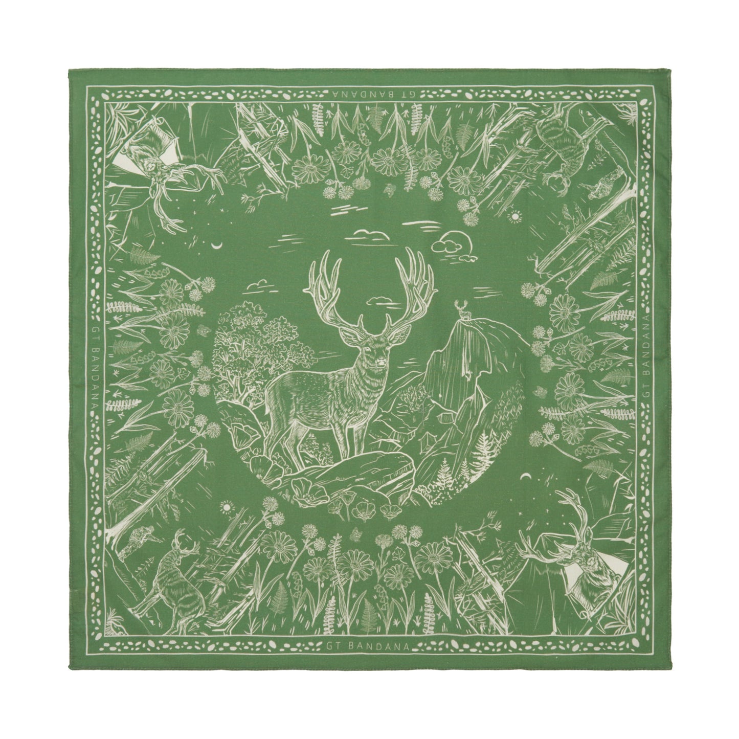Animal Elements Print Bandanas