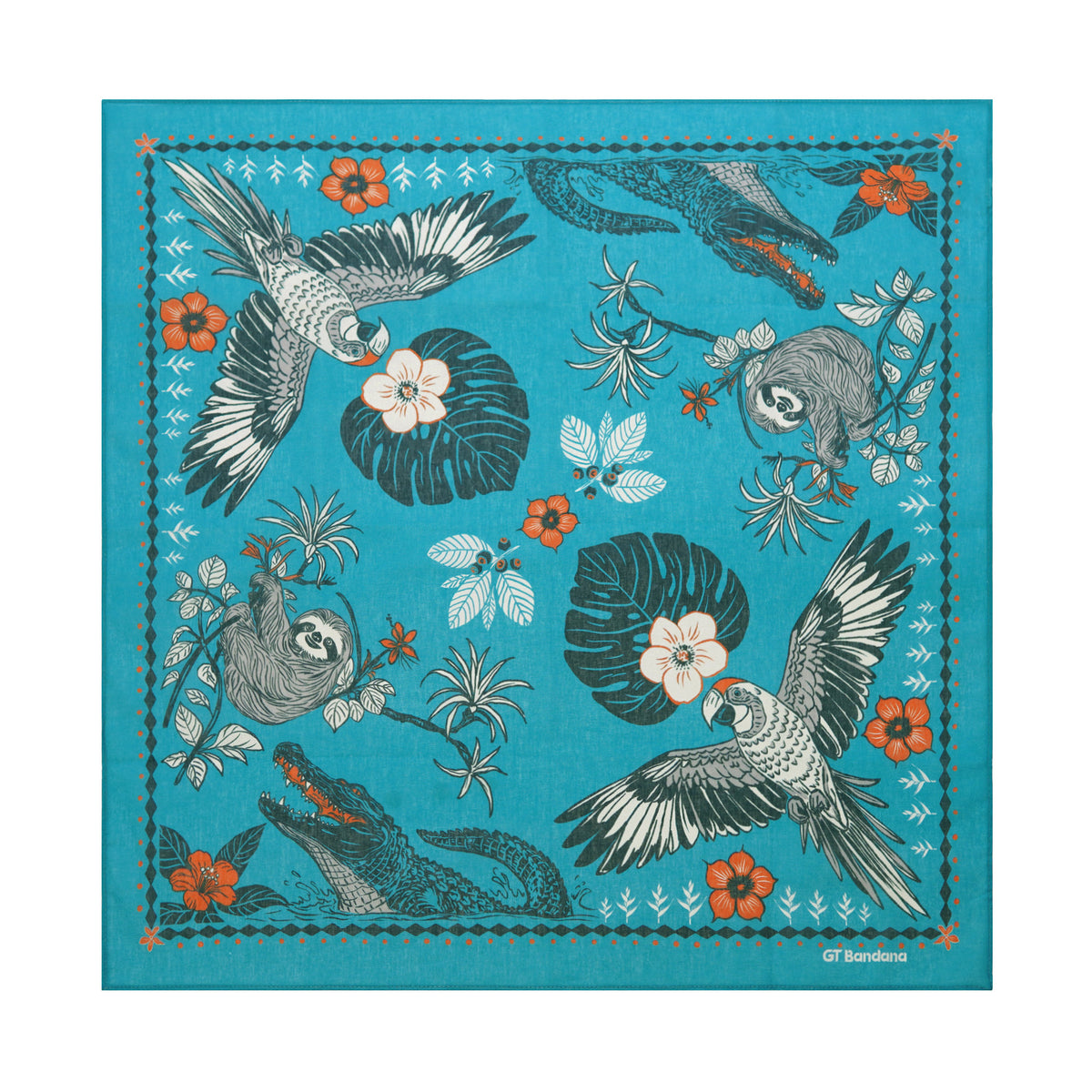 Creatures of the Rainforest Bandana