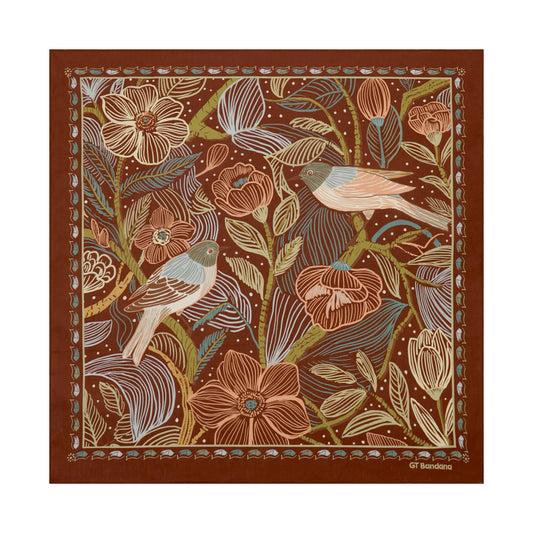 Flowers and Birds Bandana