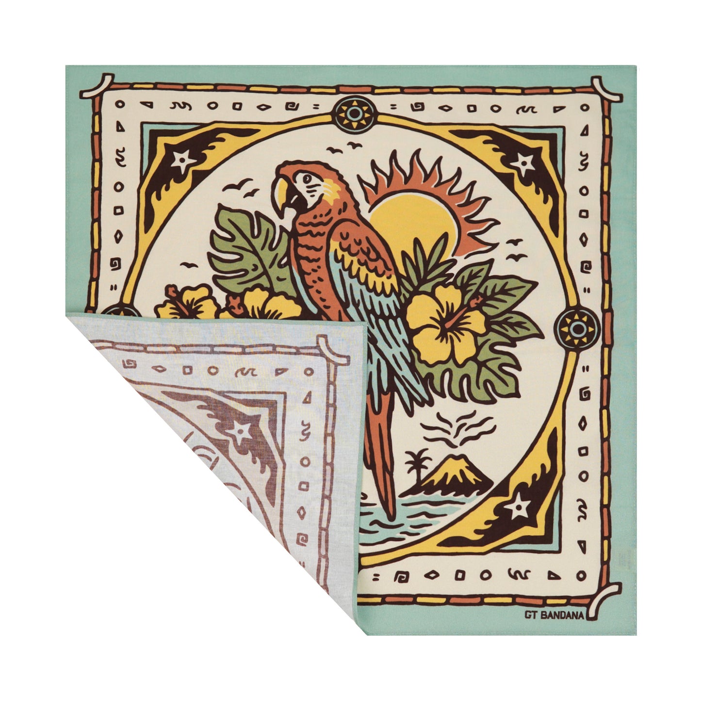 Tropical parrot Bandana