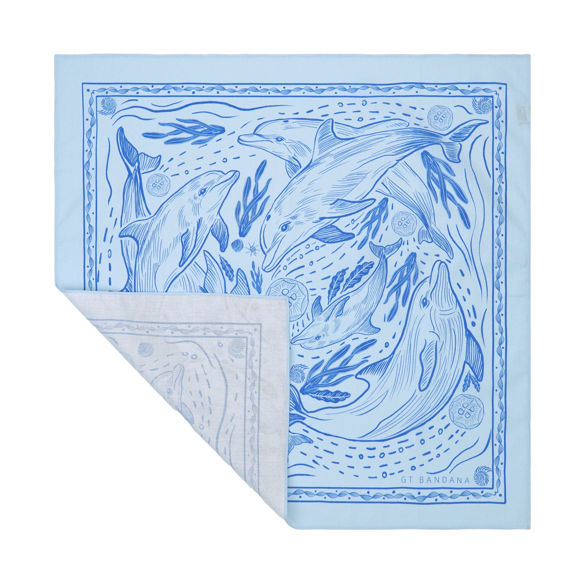 Dolphin Print Bandana