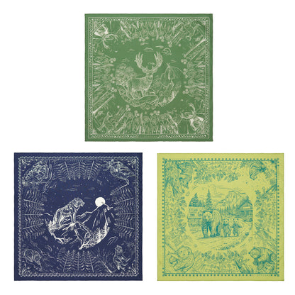 Animal Elements Print Bandanas