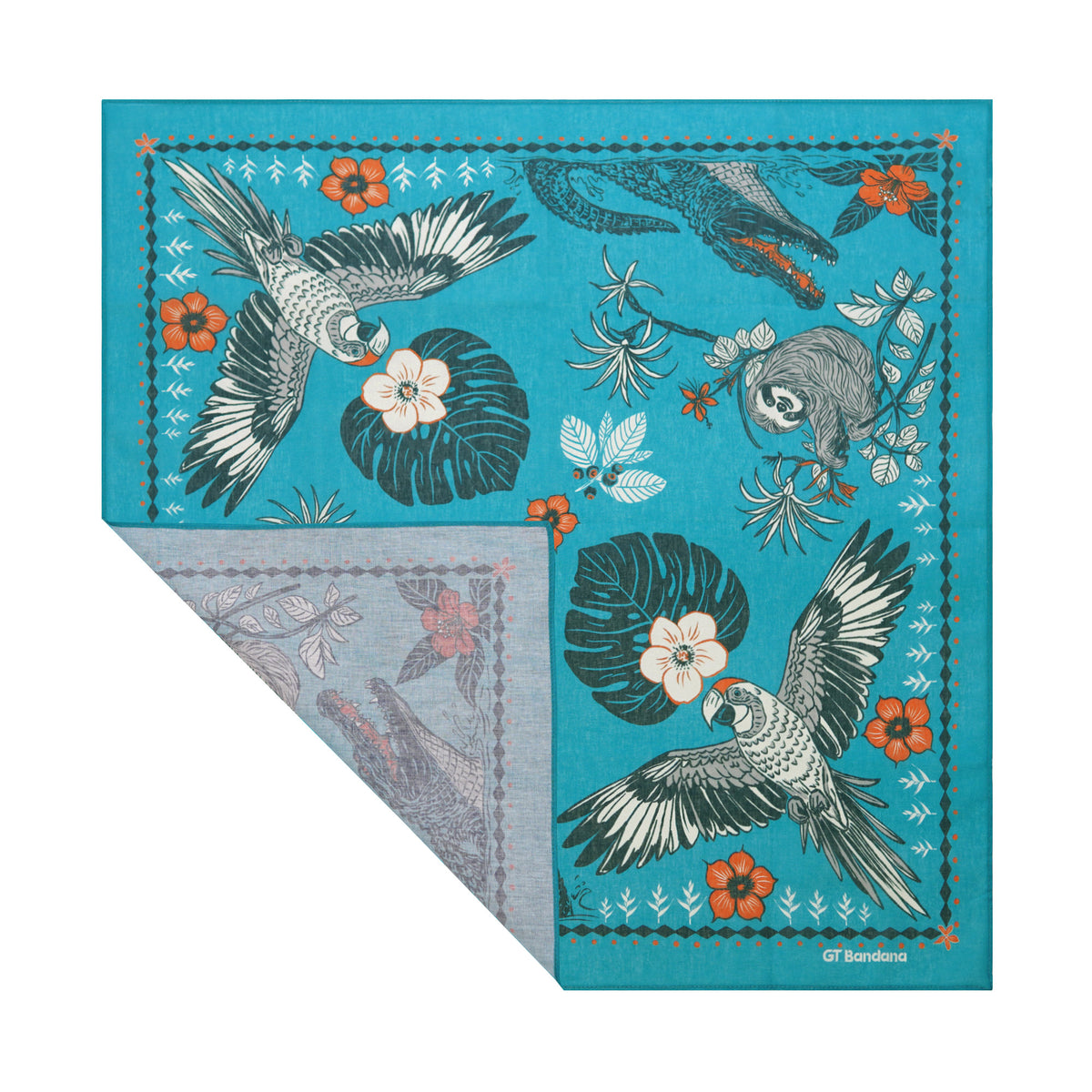 Creatures of the Rainforest Bandana