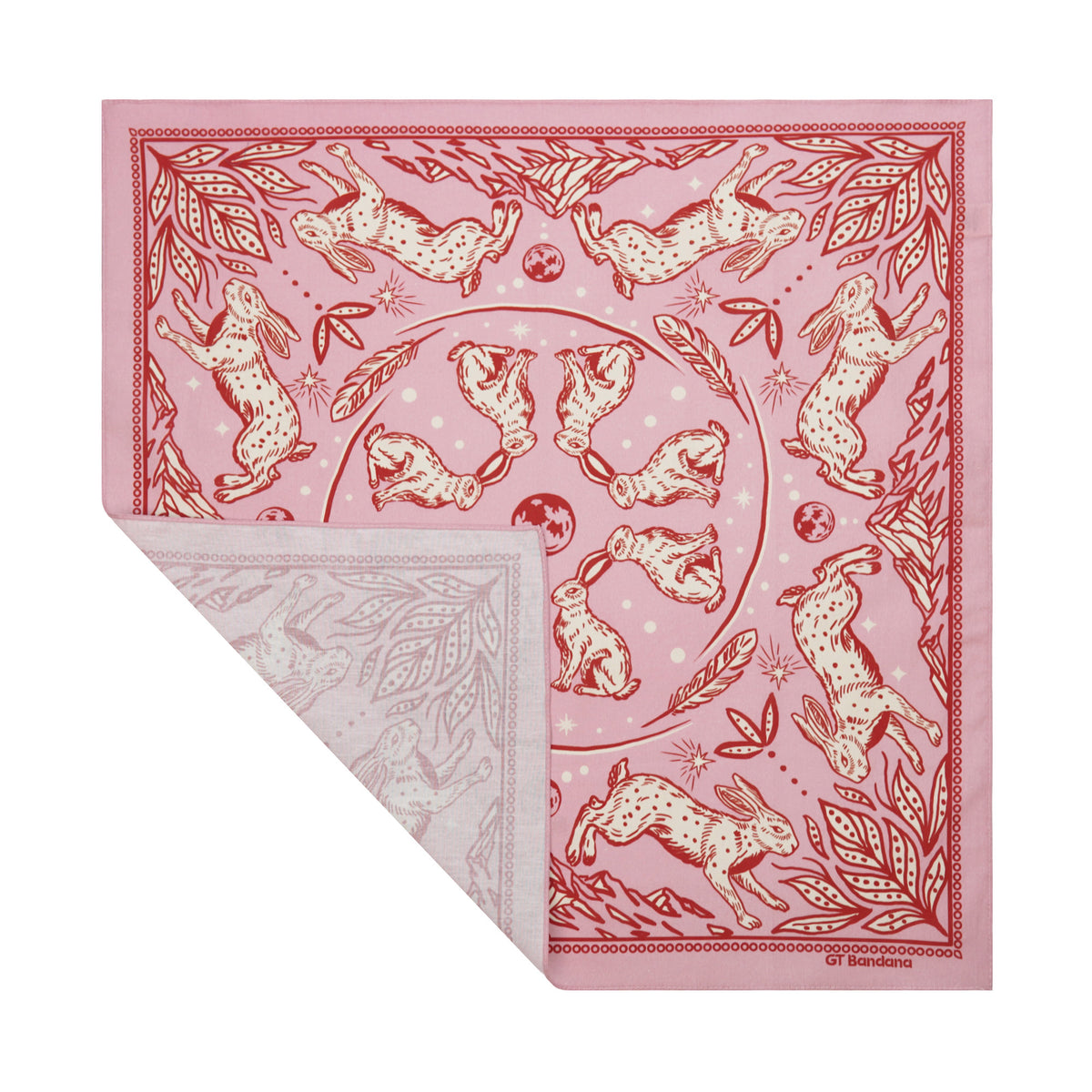 Pink Wild Moon Rabbit