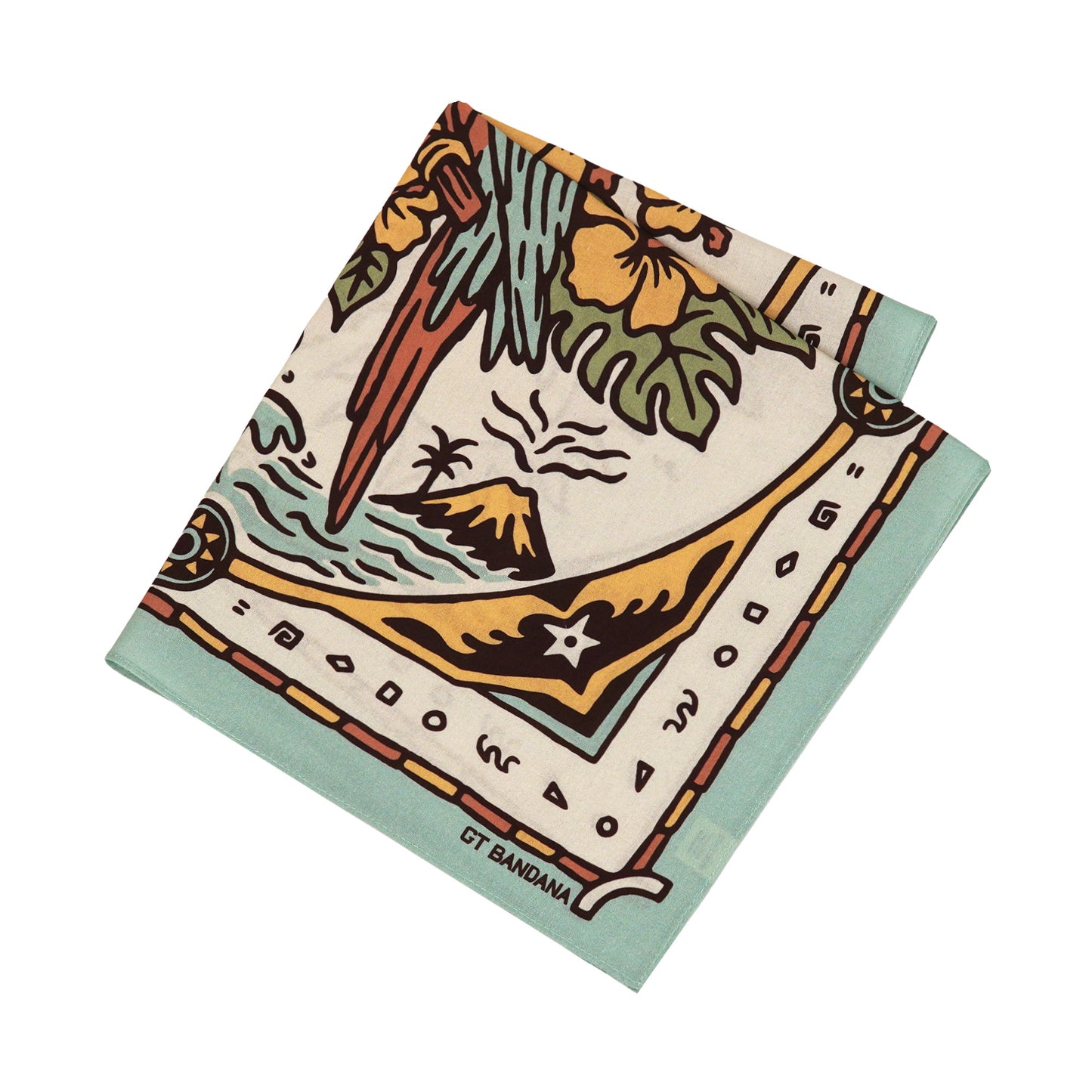 Tropical parrot Bandana