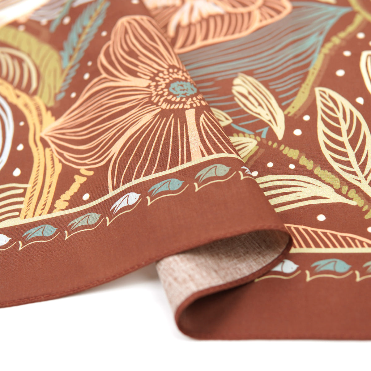 Flowers and Birds Bandana