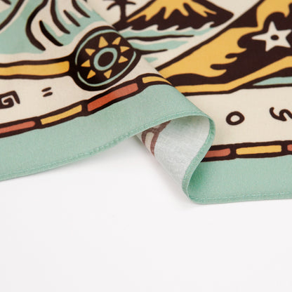 Tropical parrot Bandana