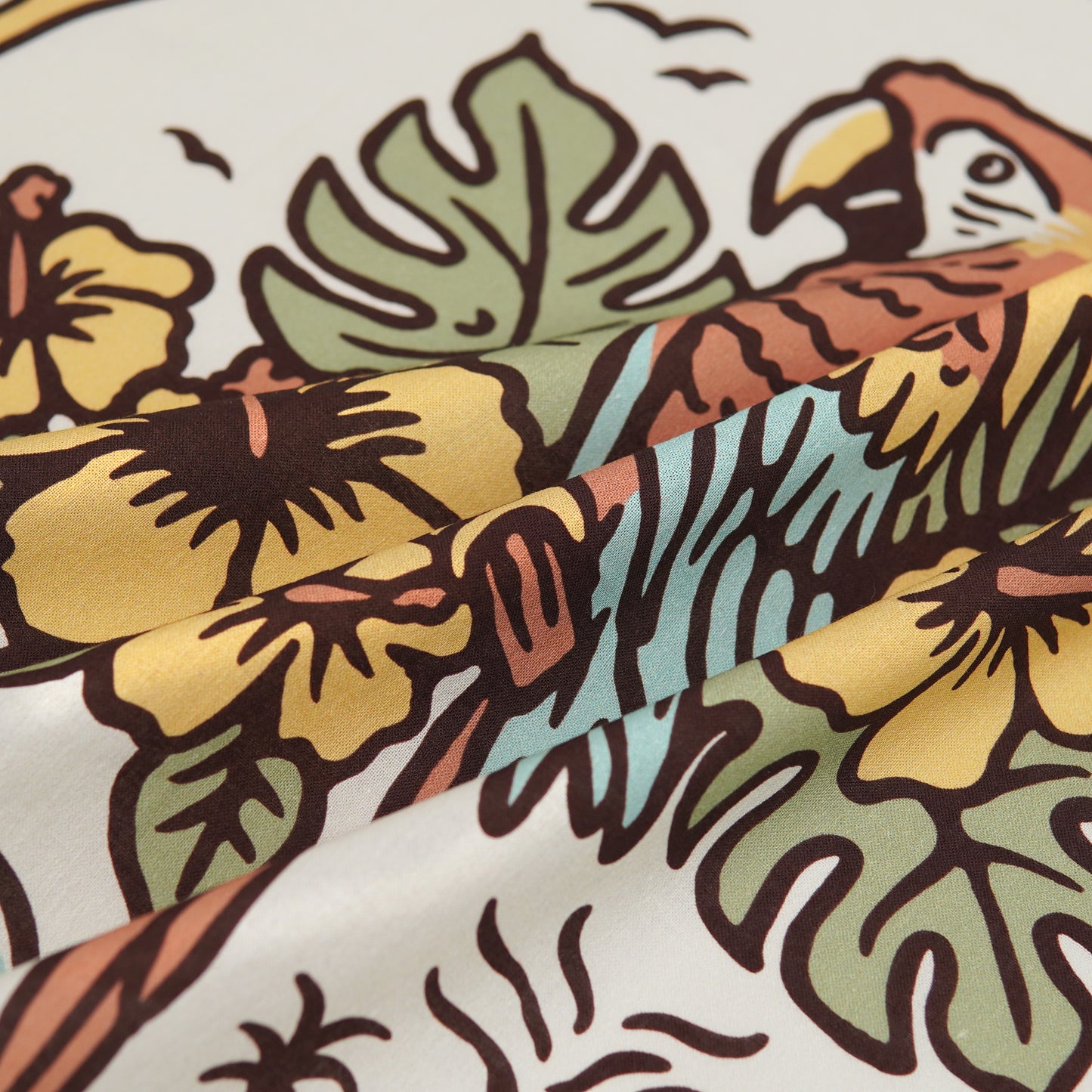 Tropical parrot Bandana