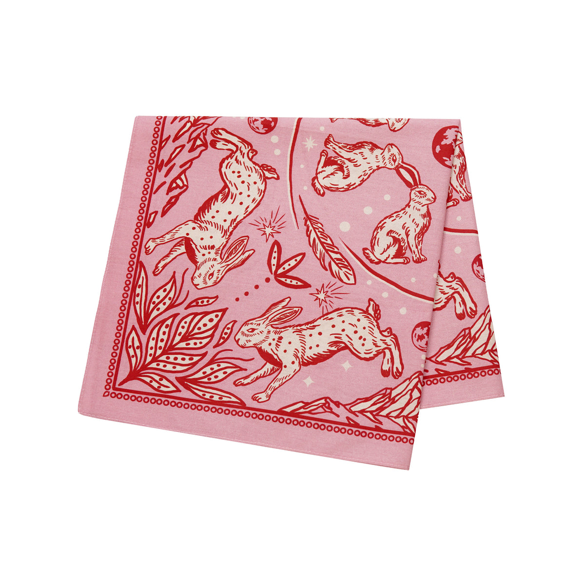 Pink Wild Moon Rabbit