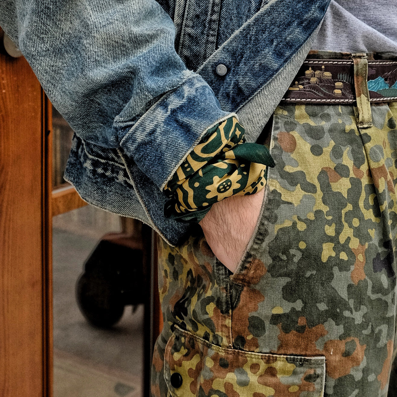 American Vintage Assorted Bandana Set (6-Pack)