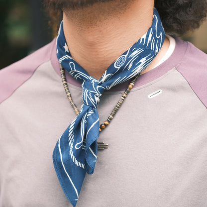 American Vintage Assorted Bandana Set (6-Pack)