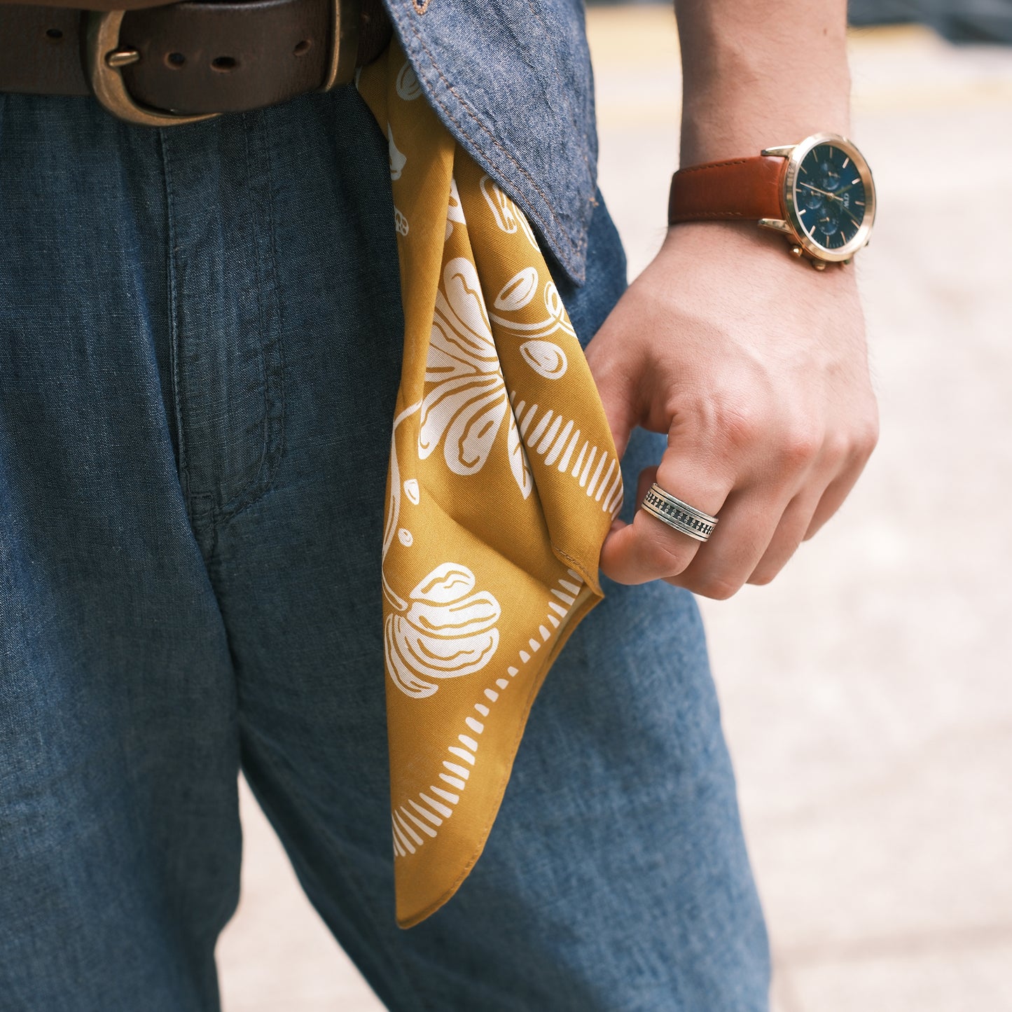 Flower Assorted Bandana Set (6-Pack)