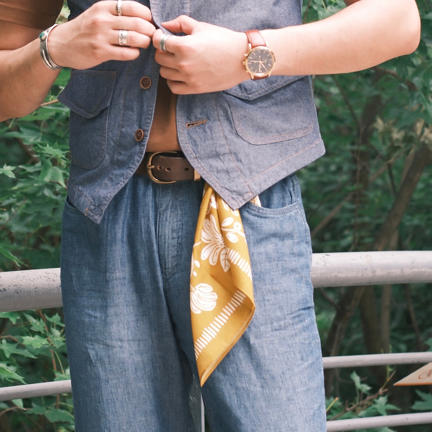 Flower Assorted Bandana Set (6-Pack)