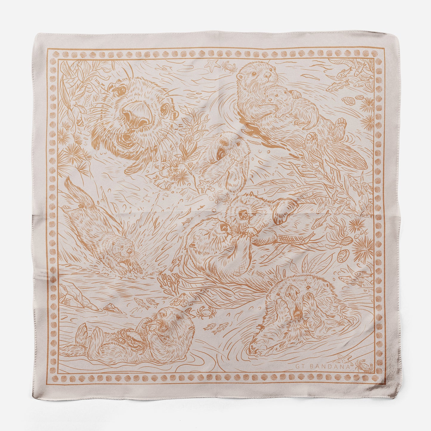 Sea Sloth Print Bandana