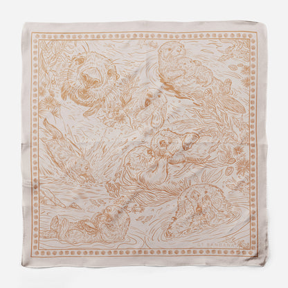 Sea Sloth Print Bandana