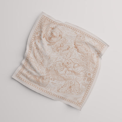 Sea Sloth Print Bandana