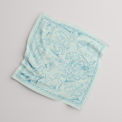 Arctic Bear Print Bandana