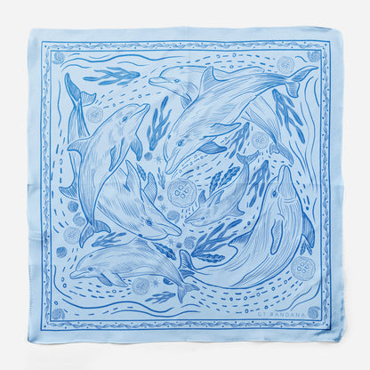 Dolphin Print Bandana