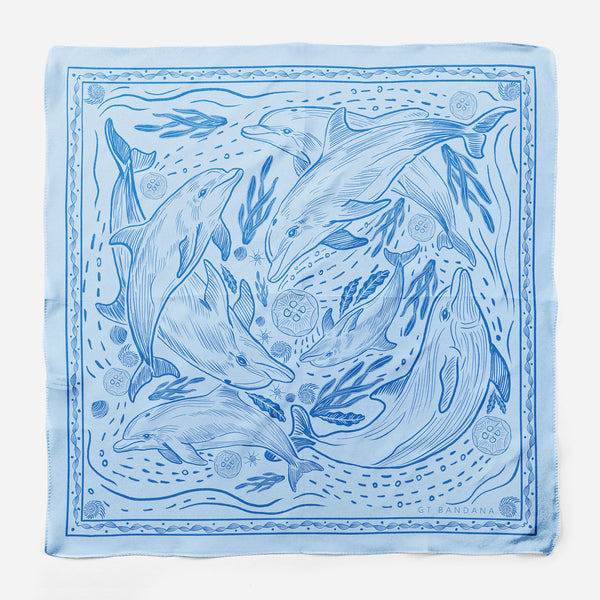 Dolphin Print Bandana