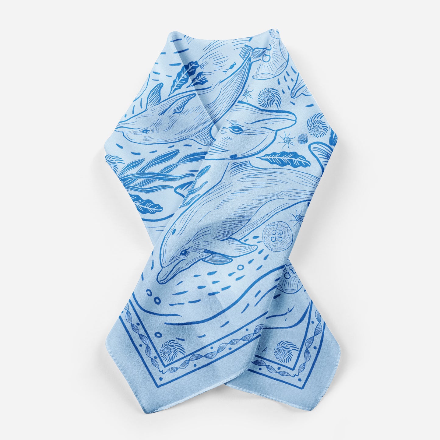 Dolphin Print Bandana