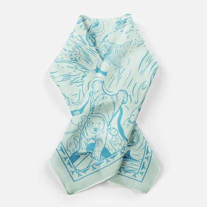Arctic Bear Print Bandana