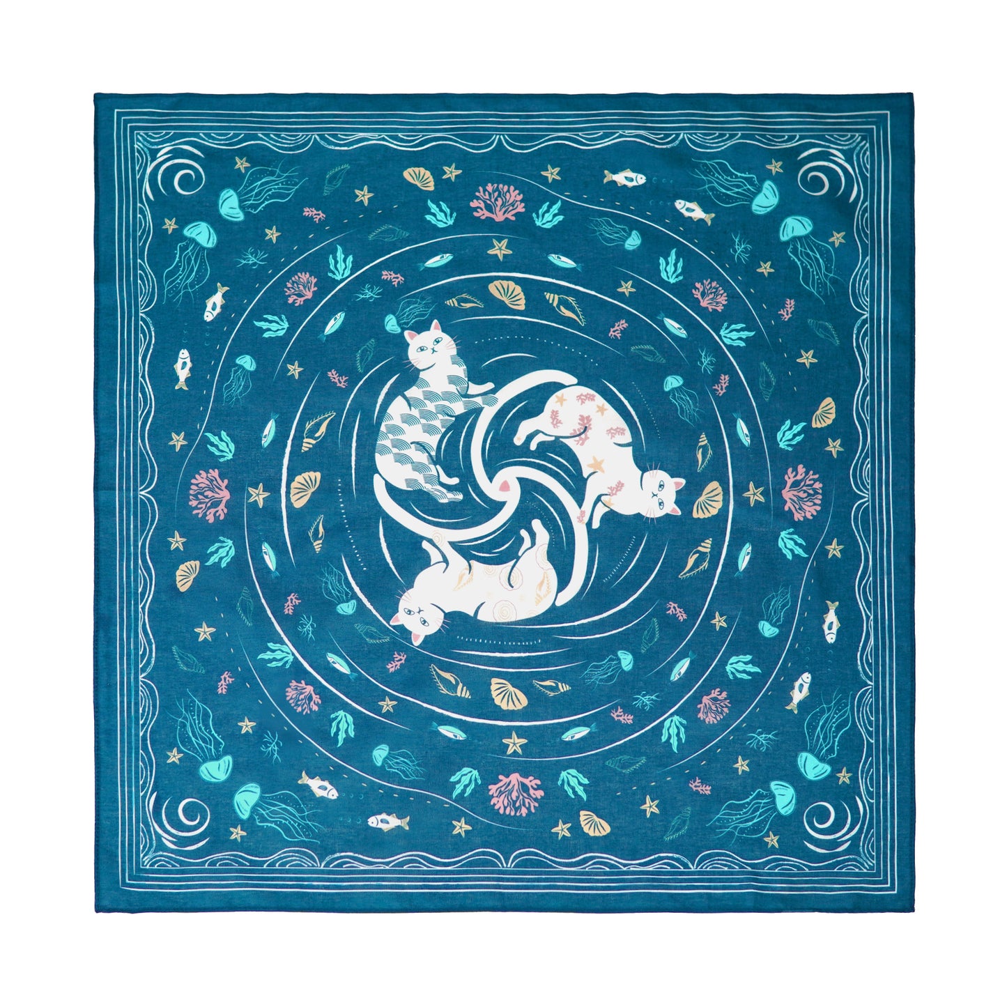 Marine Cat Bandana