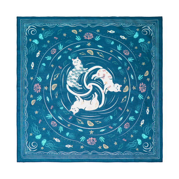Marine Cat Bandana