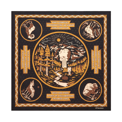 The Wilderness of Yellowstone Bandana