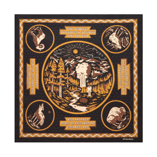 The Wilderness of Yellowstone Bandana