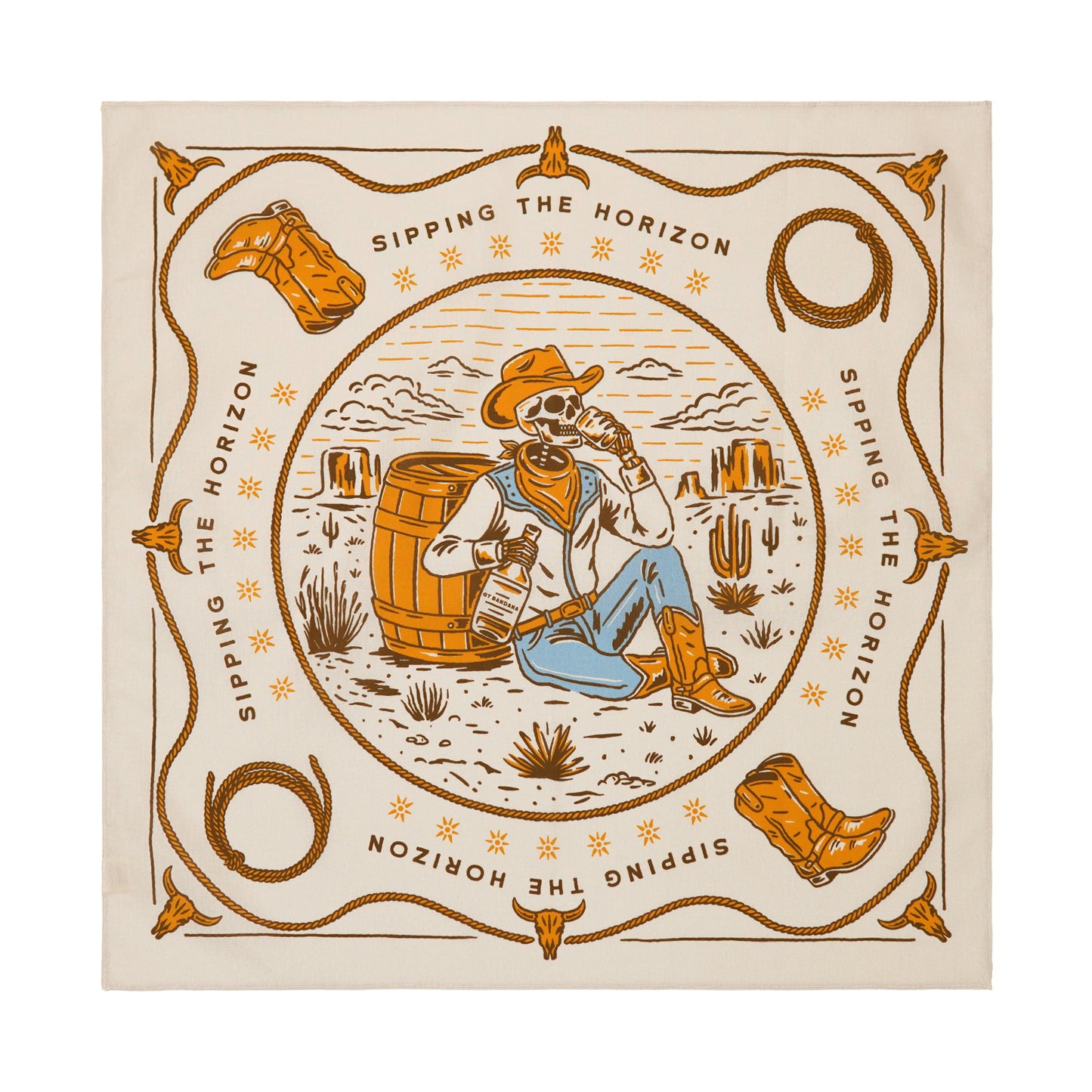Drinking Alone in the Wilderness Bandana