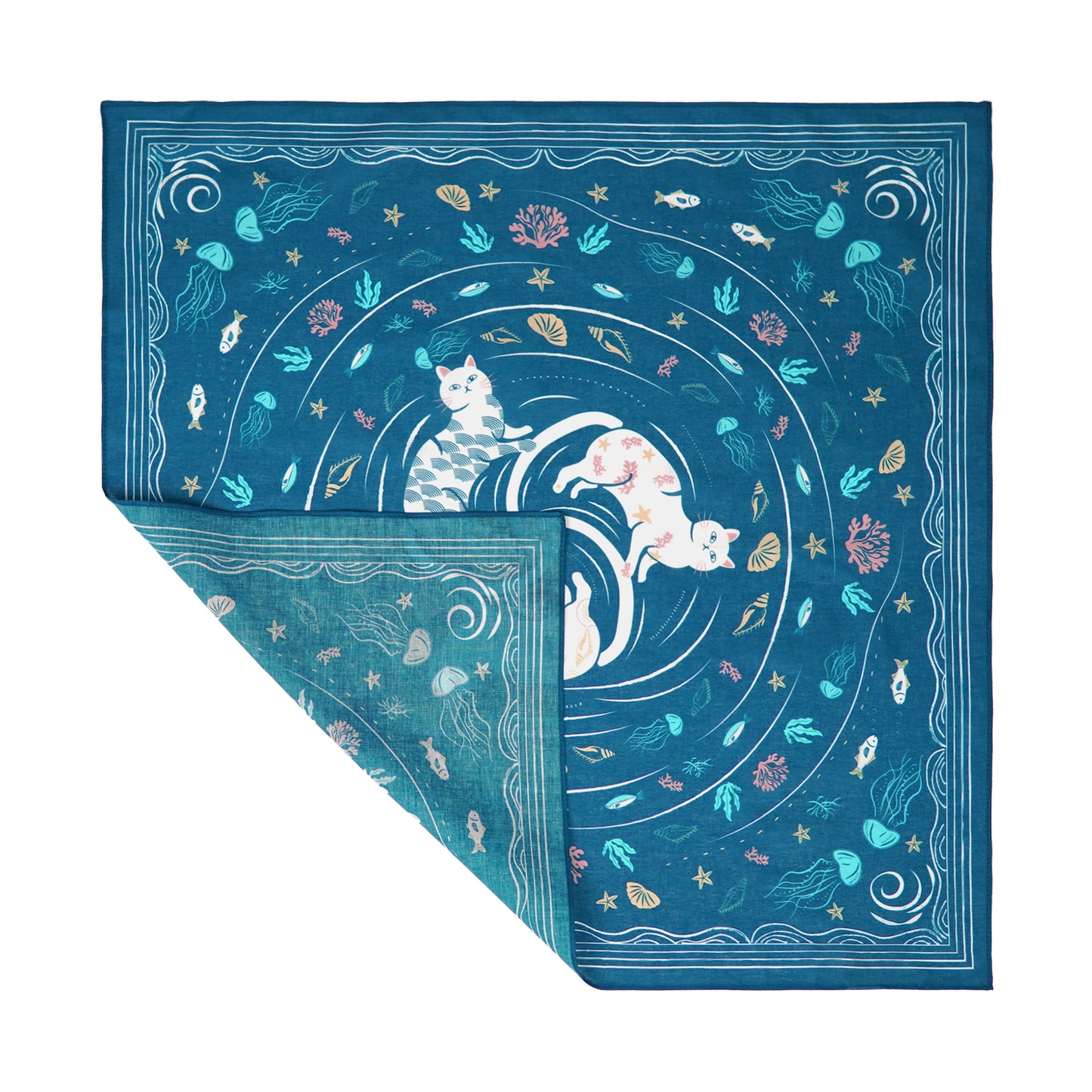 Marine Cat Bandana