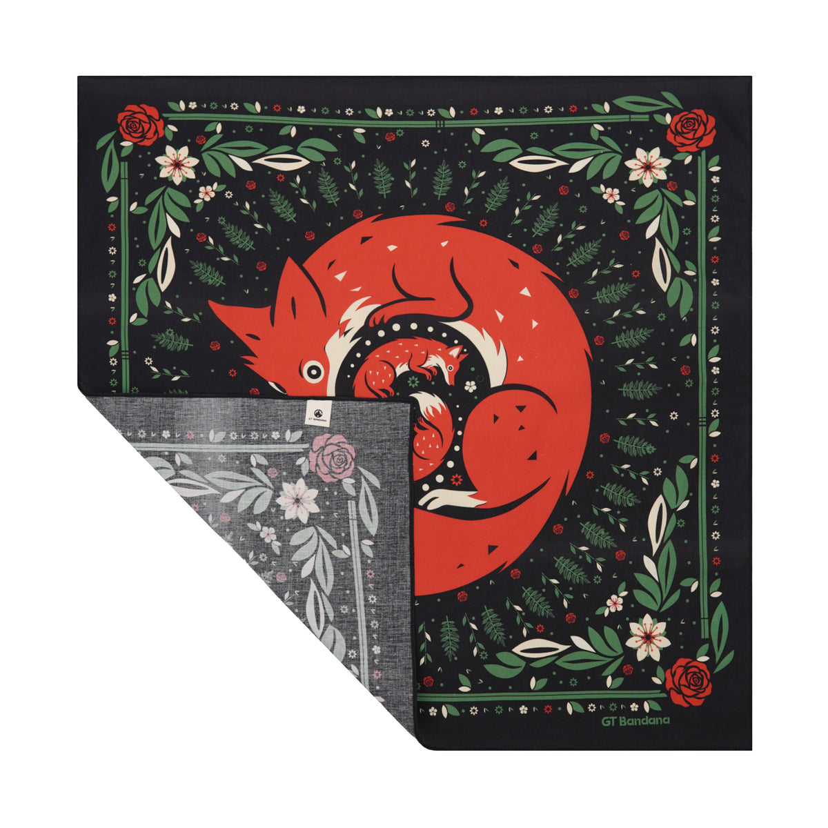 Fox Rose Bandana