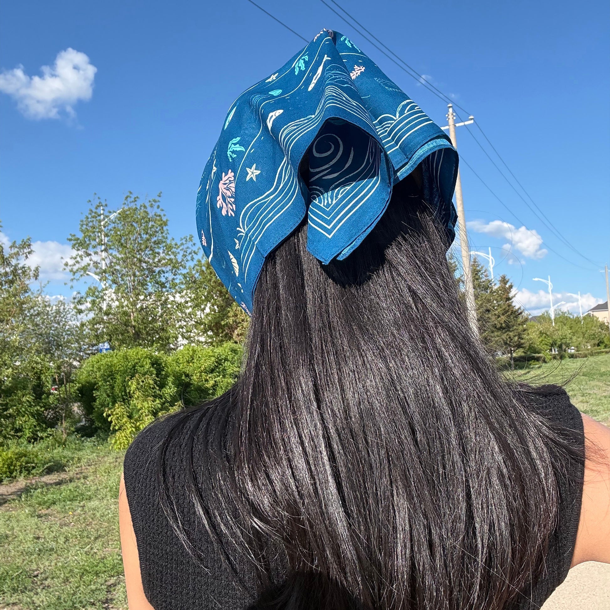 Marine Cat Bandana