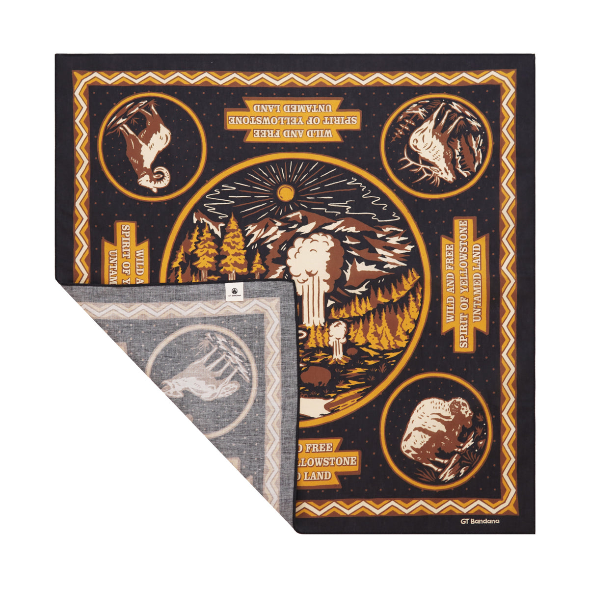 The Wilderness of Yellowstone Bandana